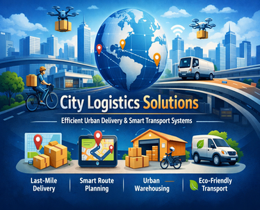 City Logistics Solutions: Efficient Urban Delivery & Smart Transport Systems